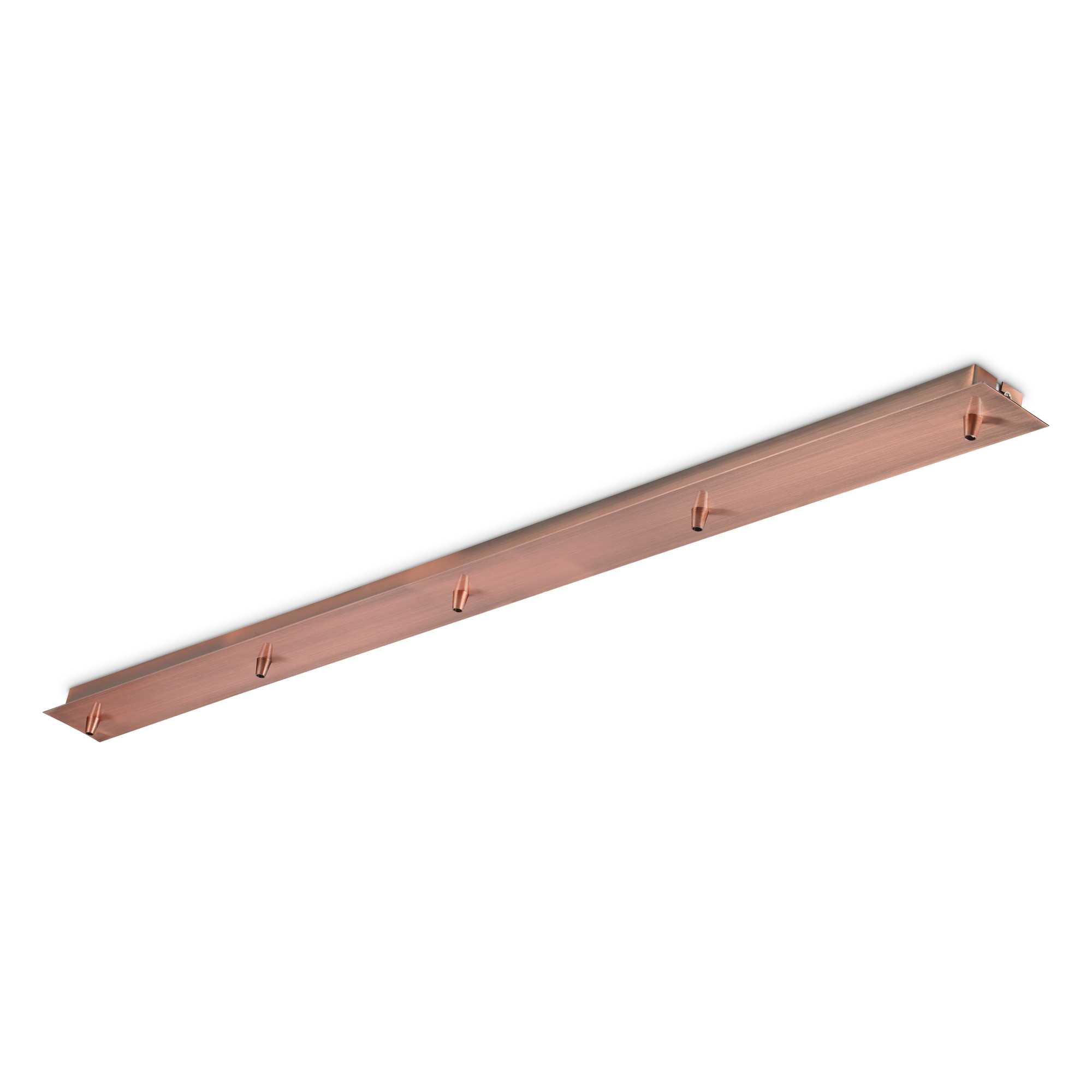 Ideal Lux Standardní lineární montura pro 5 kabelů Barva: Měděná