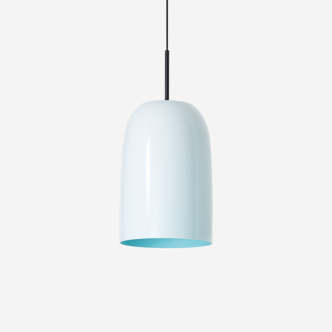 Lucis Závěsné svítidlo Arcane  E27, 75W, ø21 cm, bílo-modrá