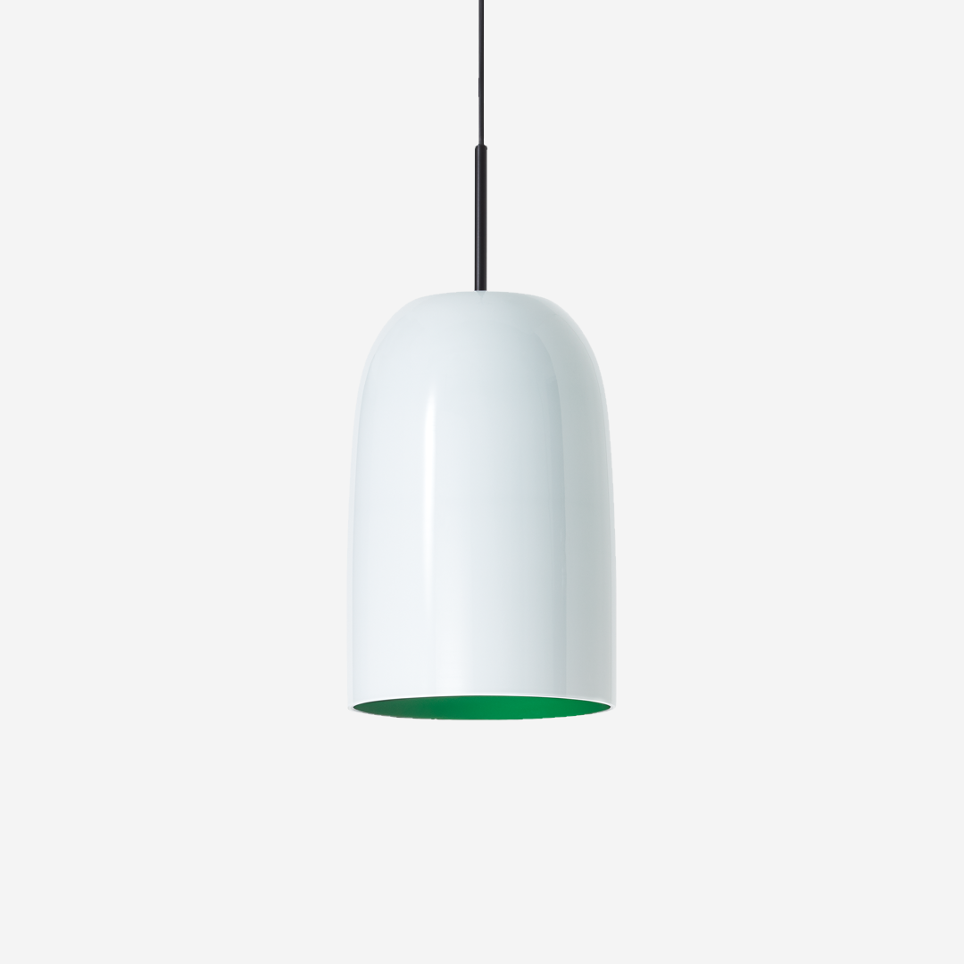 Lucis Závěsné svítidlo Arcane  E27, 75W, ø21 cm, bílo-zelené