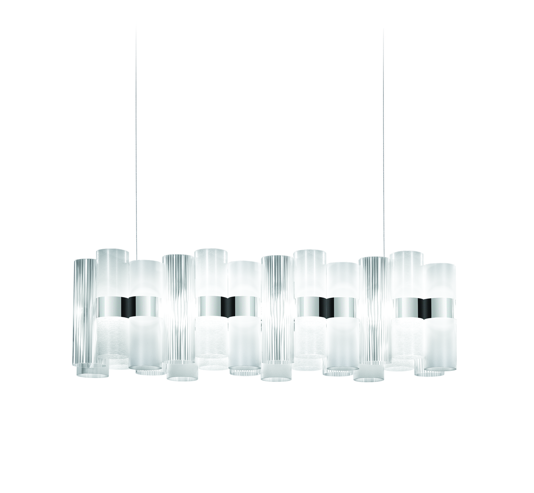 Slamp Závěsné lineární LED svítidlo LA LOLLO 100 Barva: Bílá