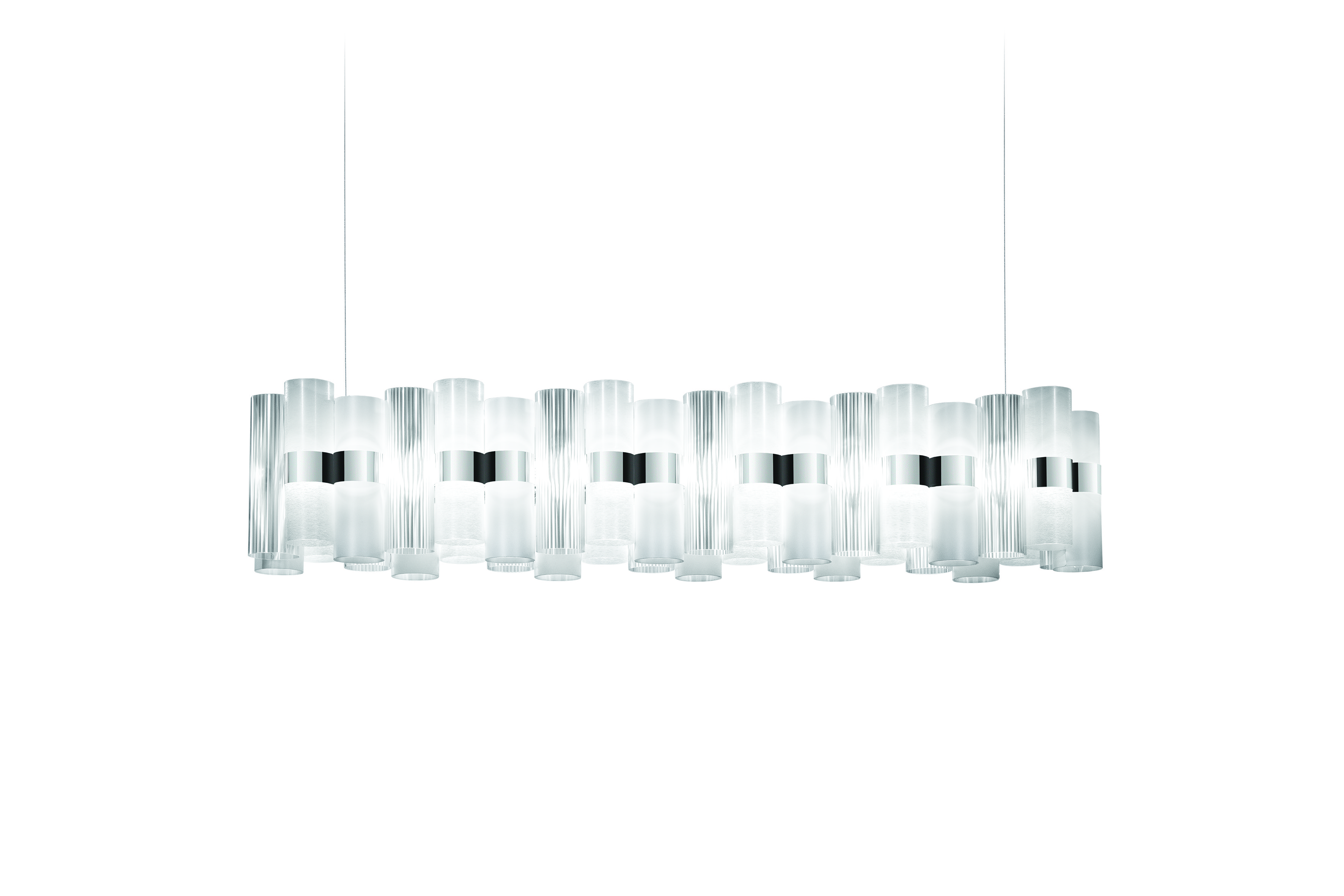 Slamp Závěsné lineární LED svítidlo LA LOLLO 140 Barva: Bílá