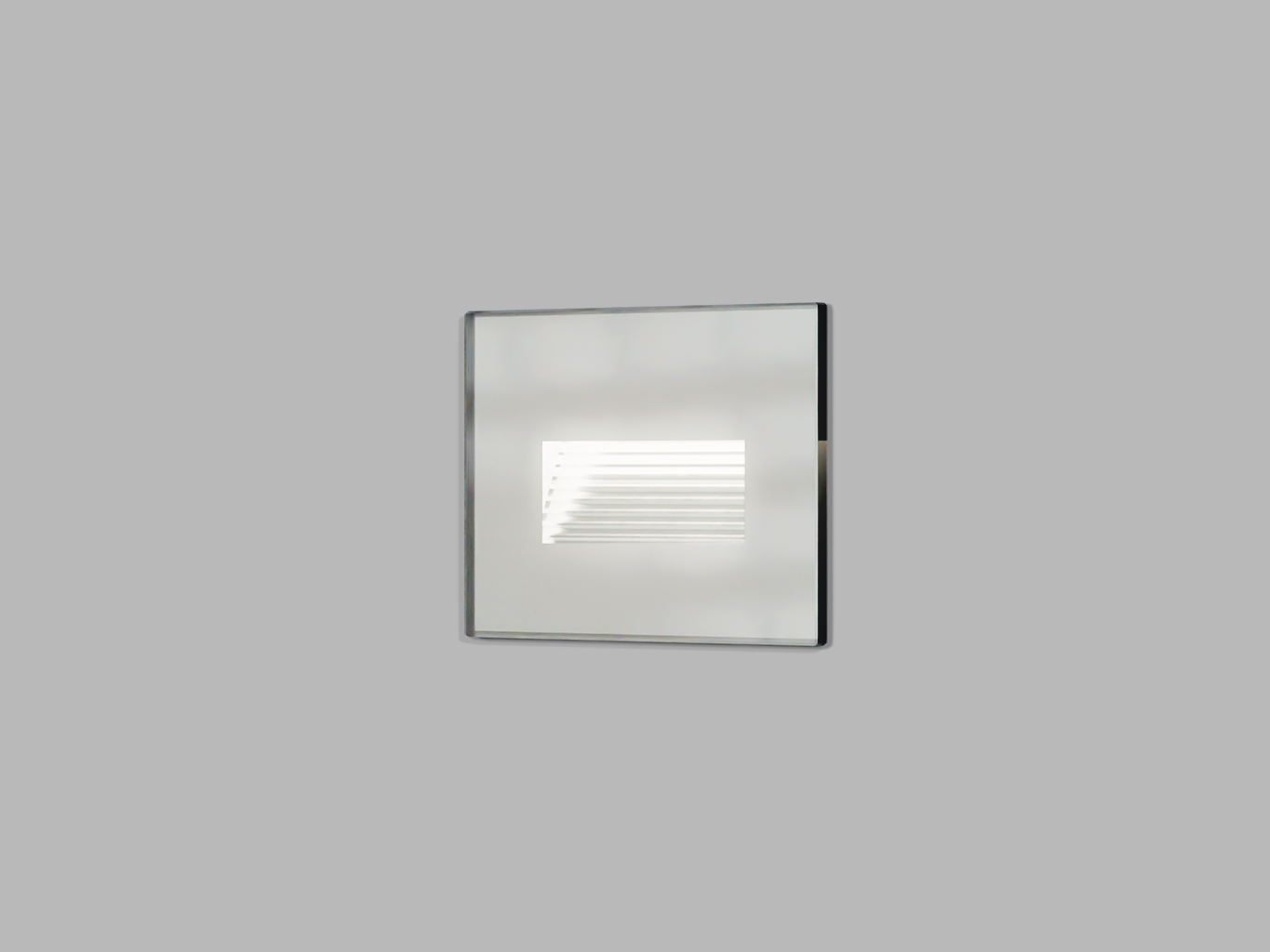 Levně Led2 Zapuštěné nástěnné LED svítidlo WALK II GLASS Barva: Bílá