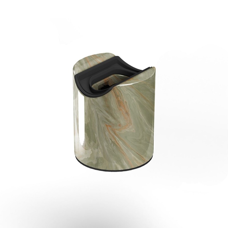 creative cables Esse14 - objímka S14d na stěnu nebo strop - voděodolná ip44 Barva komponentu: Zelený mramor