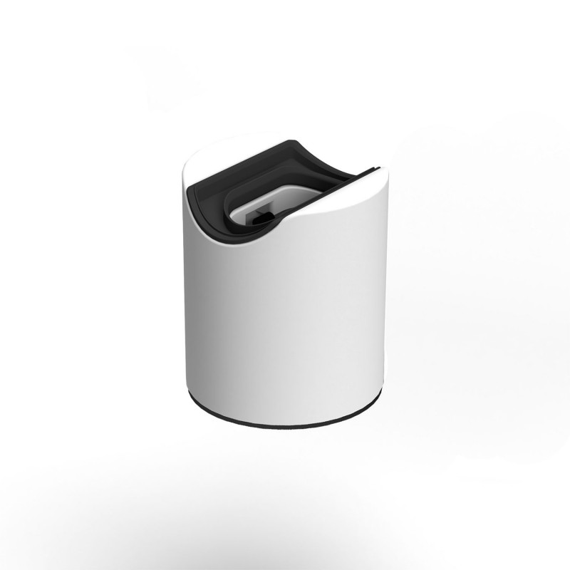 creative cables Esse14 - objímka S14d na stěnu nebo strop - voděodolná ip44 Barva komponentu: Bílá