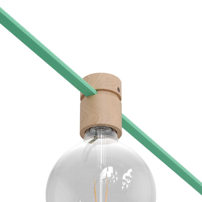 creative cables Dřevěná objímka s příslušenstvím pro Filé systém Barva komponentu: Neutrální