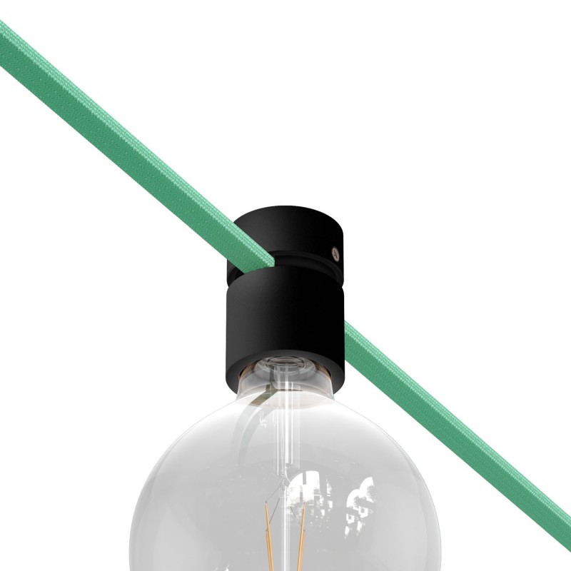 creative cables Dřevěná objímka s příslušenstvím pro Filé systém Barva komponentu: Černá