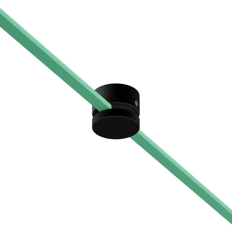 creative cables Dřevěná nástěnná vodící svorka s příslušenstvím pro Filé systém Barva komponentu: Černá