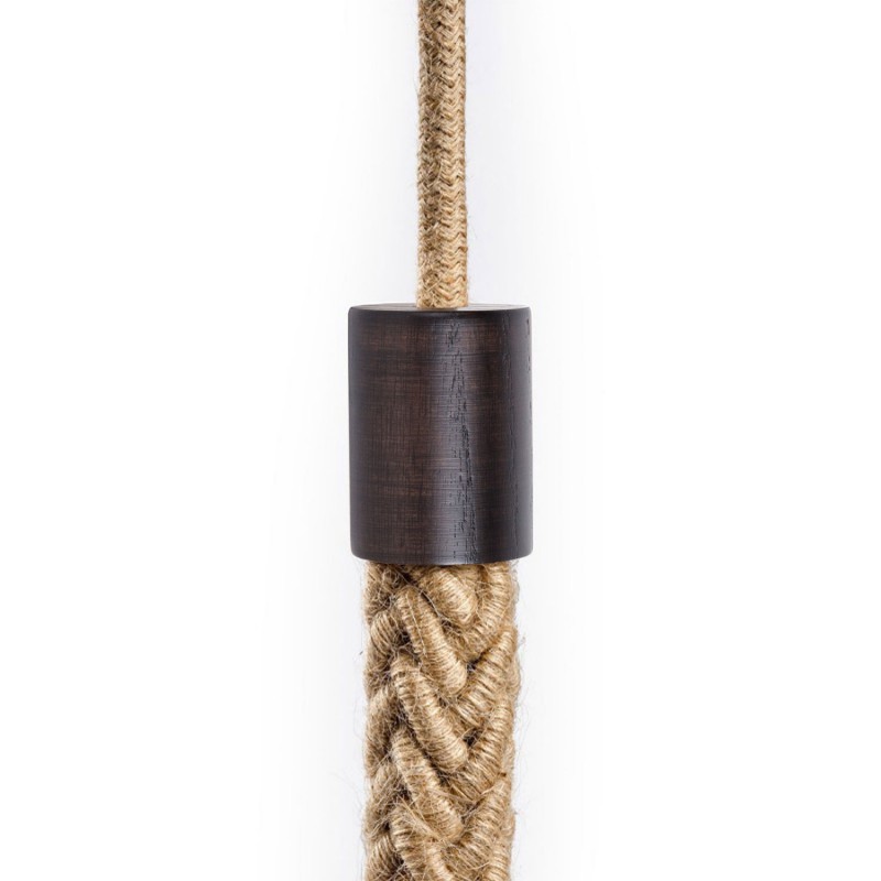 creative cables Dřevěná koncovka pro 2XL lanové kabely Barva komponentu: Efekt Wenge