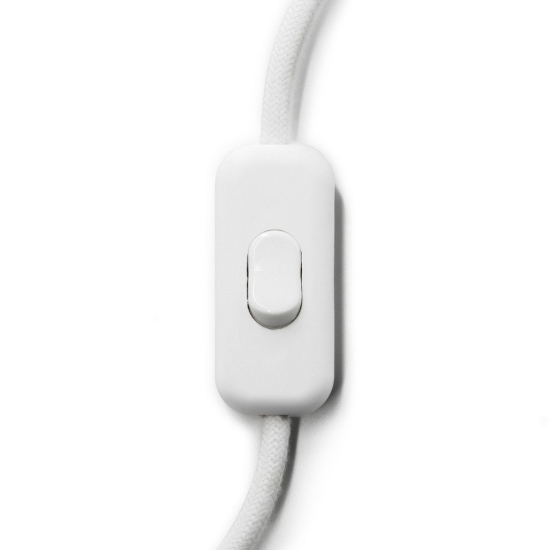 creative cables Přímý dvoupólový vypínač Barva komponentu: Bílá