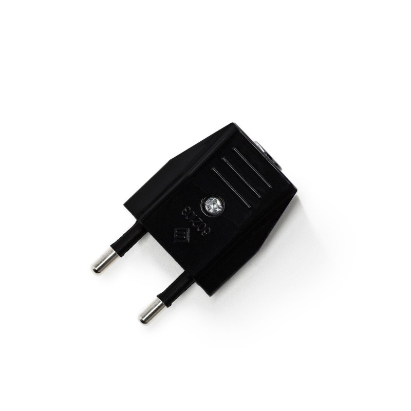 creative cables Dvoupólová 10A zástrčka EU Barva komponentu: Černá