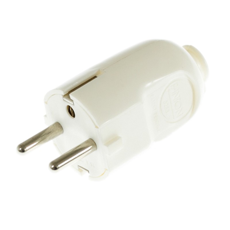 creative cables Schuko zástrčka Barva komponentu: Bílá