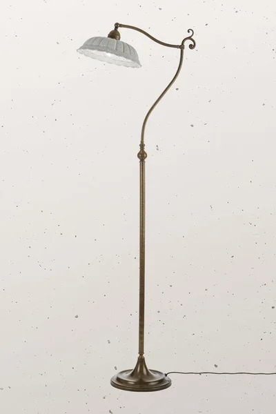 Levně Il Fanale Rustikální stojací lampa ANITA