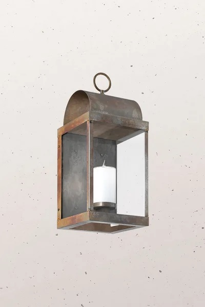 Levně Il Fanale Venkovní retro nástěnné svítidlo LANTERNE 530 mm