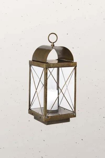 Levně Il Fanale Venkovní retro stojací lampa LANTERNE 560 mm - s křížkem