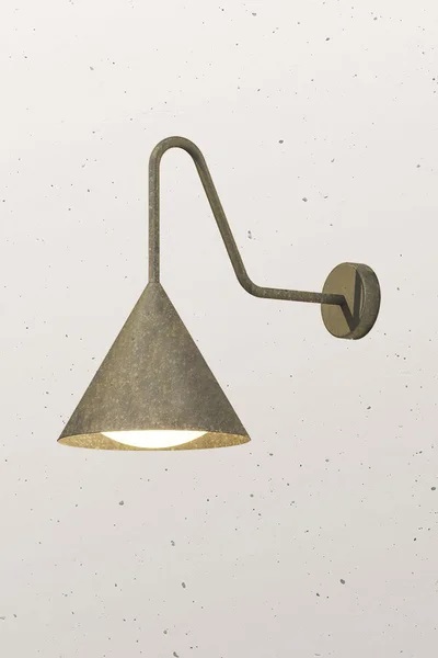 Levně Il Fanale Venkovní nástěnné svítidlo CONE CURVO OUTDOOR ø 250 mm