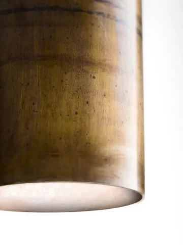 Levně Il Fanale Designové stropní svítidlo GIRASOLI ø 100 mm Barva: starožitná mosaz