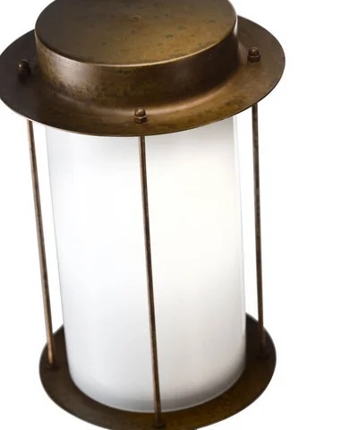 Levně Il Fanale Venkovní stojací lampa LOGGIA 1250 mm Varianty: bílé sklo