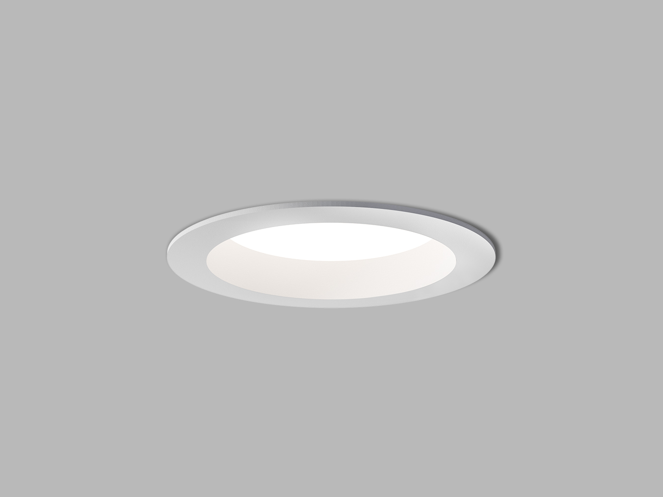 Led2 Zápustné LED svítidlo KAPA - 190 mm Barva: Bílá, Stmívání, řízení: DALI/PUSH