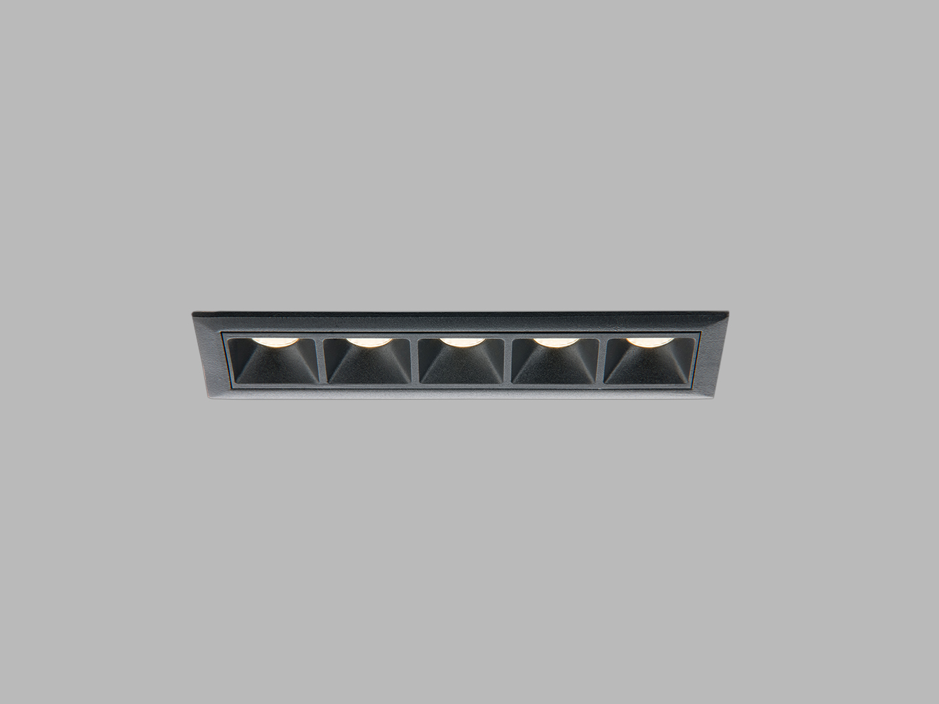 Led2 Zápustné lineární LED svítidlo LINEAR 5 Barva: Černá, Stmívání, řízení: ON/OFF