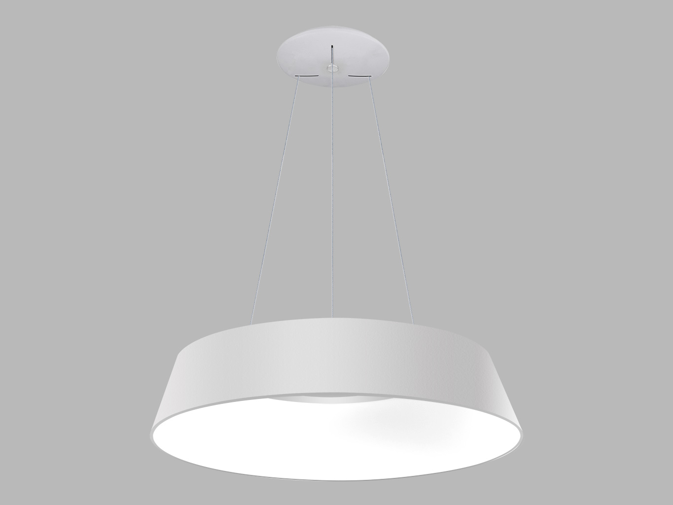 Led2 Závěsné LED svítidlo KATY ø 78 cm Barva: Bílá, Stmívání: DALI/PUSH