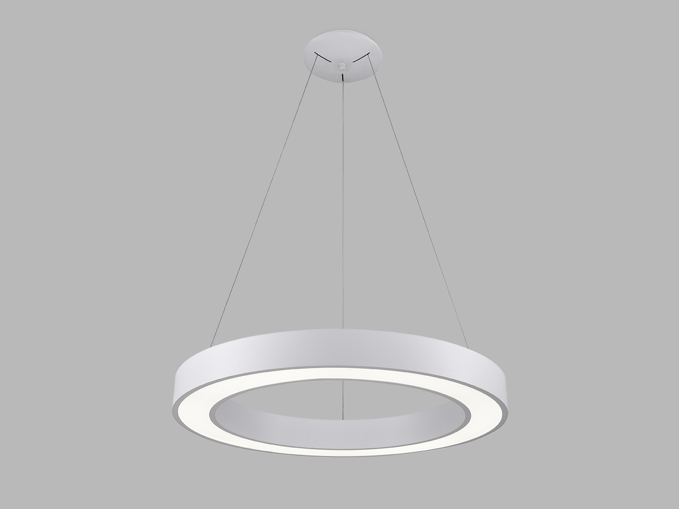 Led2 Závěsné LED svítidlo SATURN P-Z ø 60 cm, 3000/4000K Barva: Bílá, Stmívání: TRIAC