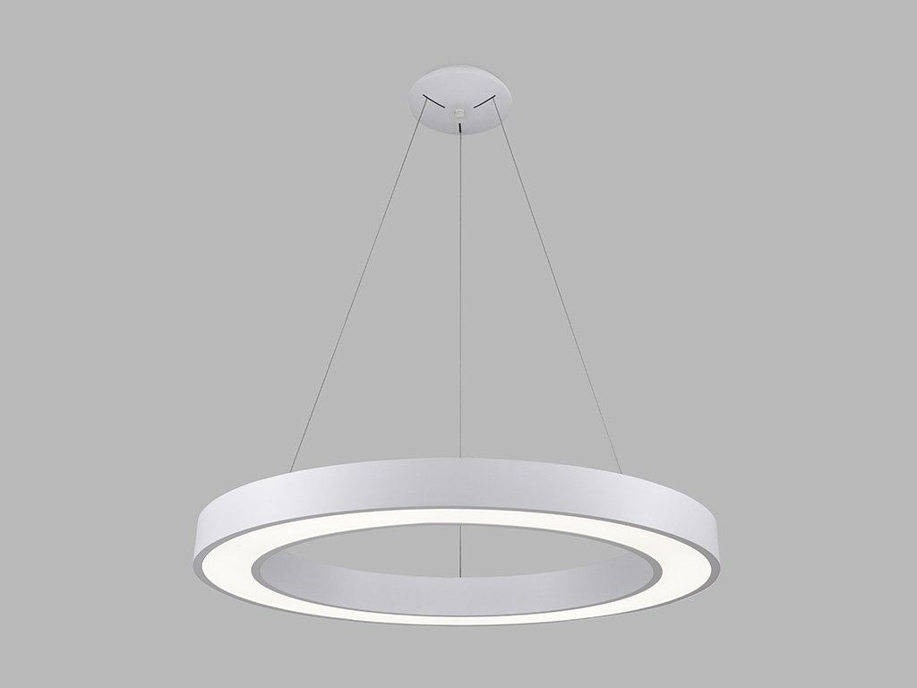 Led2 Závěsné LED svítidlo SATURN P-Z ø 80 cm, bílá Chromatičnost: 4000K, Stmívání: On-Off