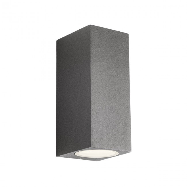 Redo Venkovní LED nástěnné svítidlo BRIO, v:162mm Barva: Antracit