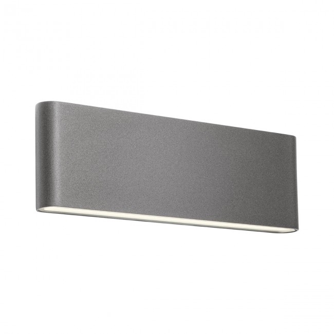 Redo Venkovní LED nástěnné svítidlo Pocket d:280mm Barva: Antracit