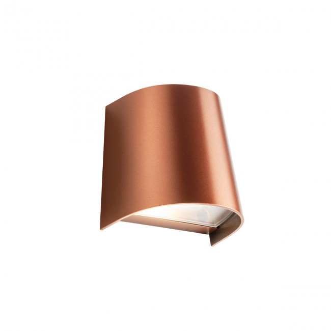 Redo Venkovní nástěnné svítidlo TRON, 1x7W Barva: Měděná