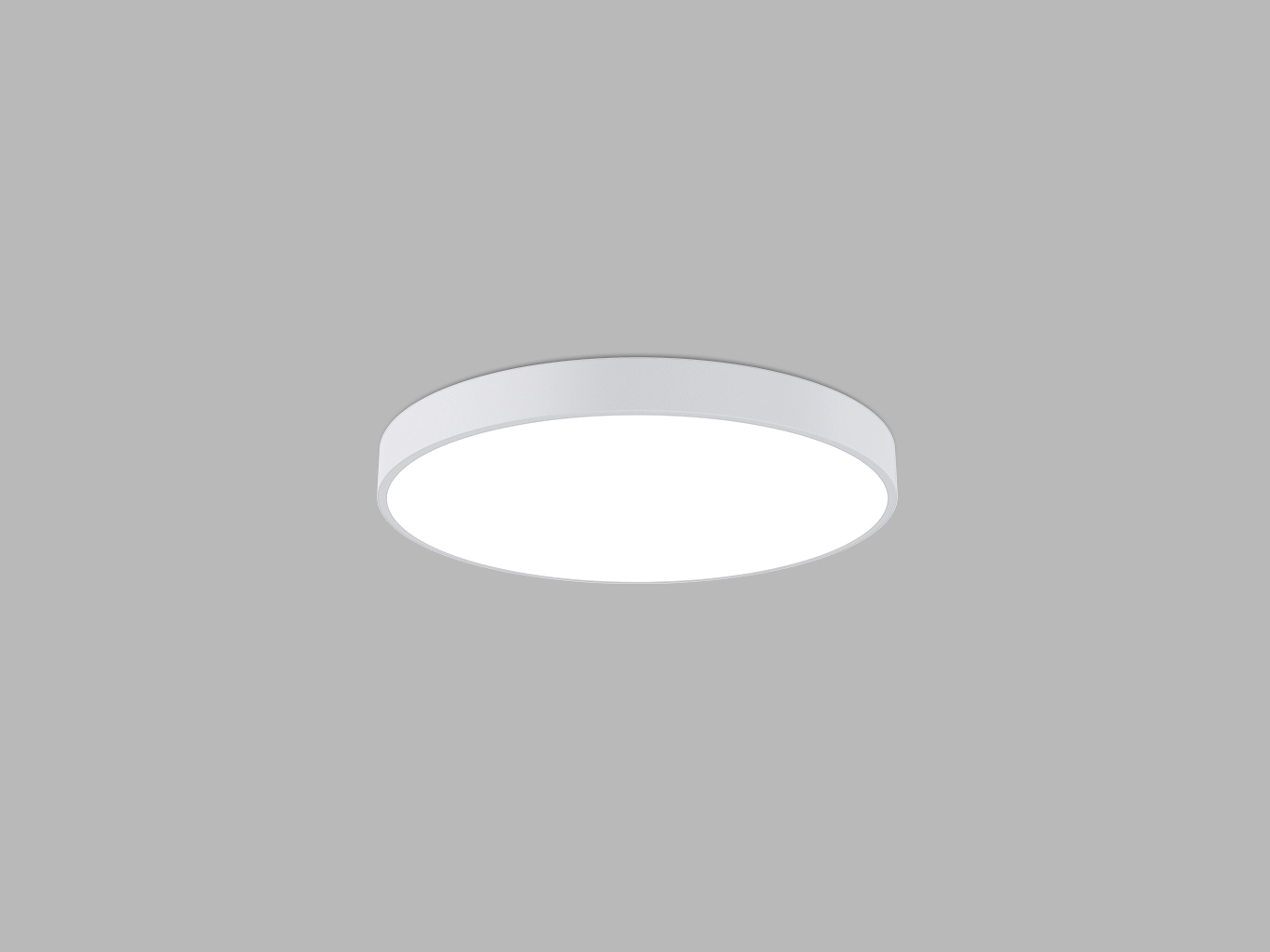 Led2 Stropní LED svítidlo MONO SLIM ø 60 cm, 3000/4000K Barva: Bílá, Stmívání, řízení: TRIAC