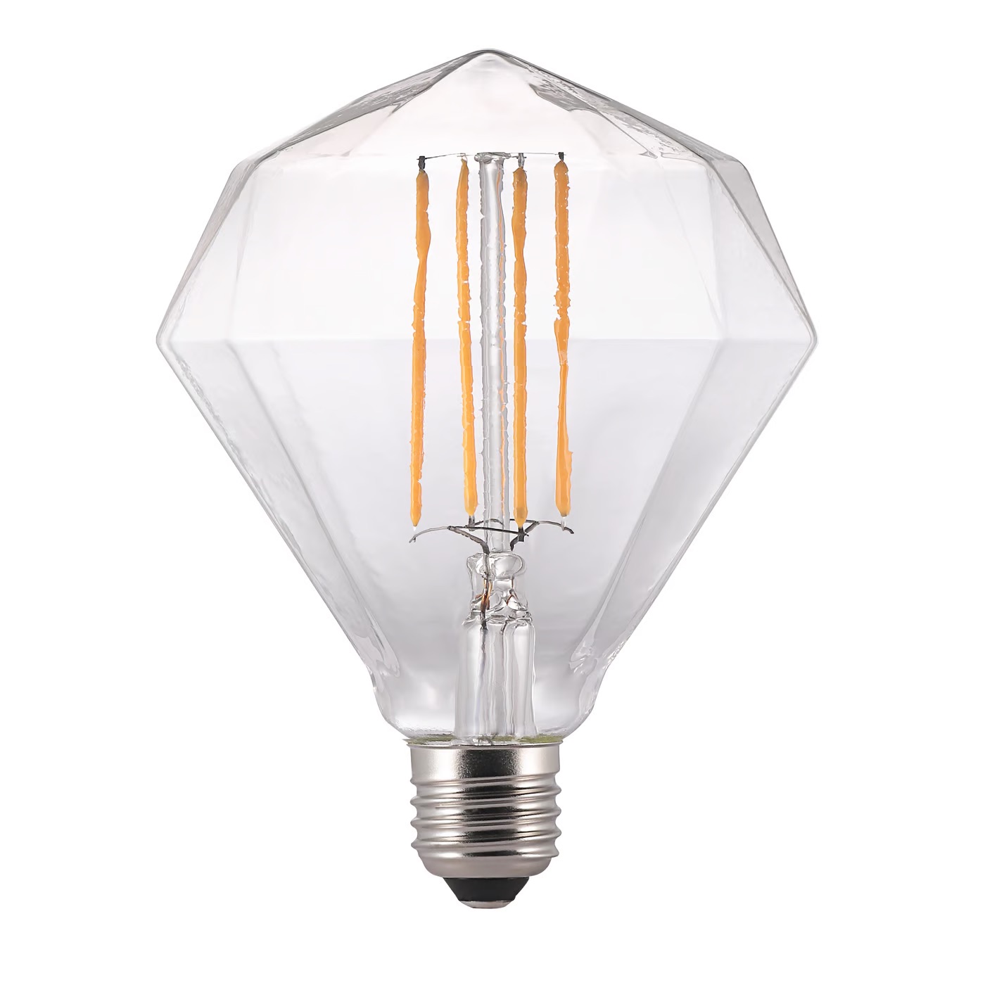 Nordlux Designová LED žárovka Diamond E27, G125, 2200K