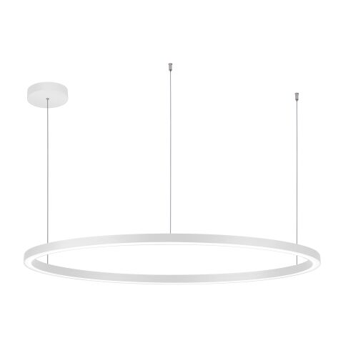 Palnas Závěsné LED svítidlo DARA ø 118 cm, bílé, 3000-4000K Stmívání, řízení: DALI, Dálkový ovladač: Bez dálkového ovladače