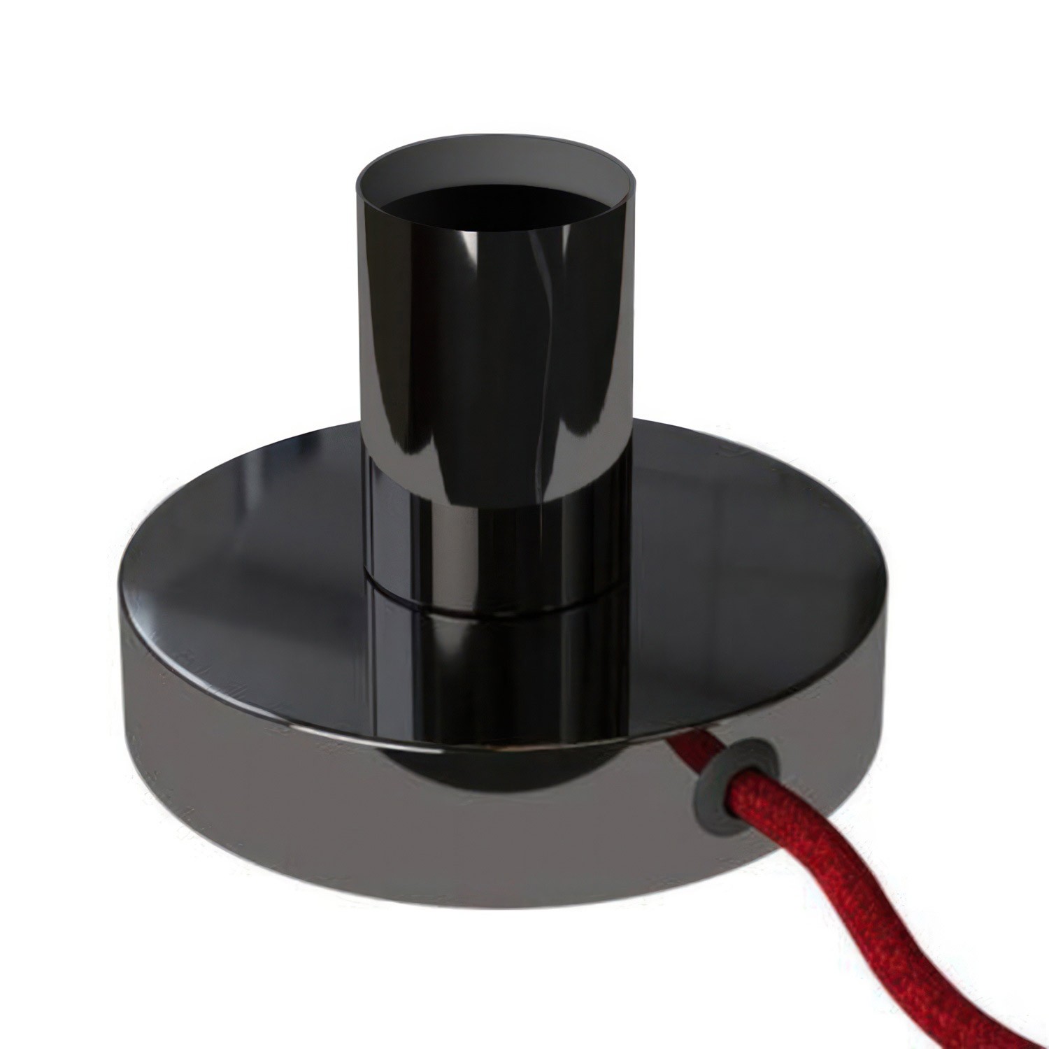 creative cables Kovová stolní lampa Posaluce Barva: Černá Perleť