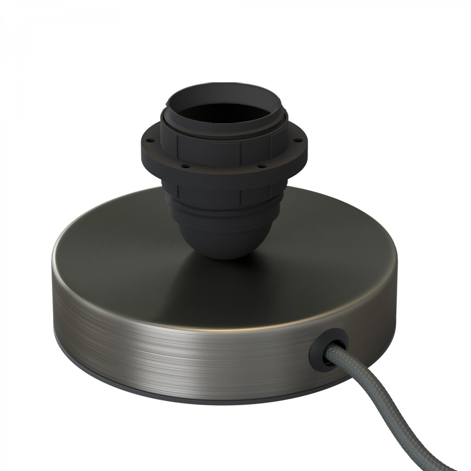 creative cables Kovová stolní lampa Posaluce pro stínidlo Barva: Matný chrom