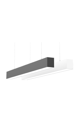 Levně Sinclair Závěsné LED lineární svítidlo LSM 32-50CCT, 3000-5000K, 150cm Barva: Stříbrná