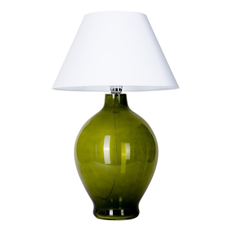 Levně 4concepts Designová stolní lampa GENOVA Barva: Bílá
