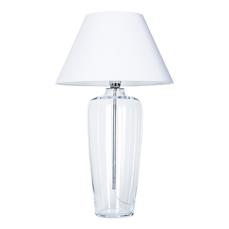 Levně 4concepts Designová stolní lampa BILBAO Barva: Bílá