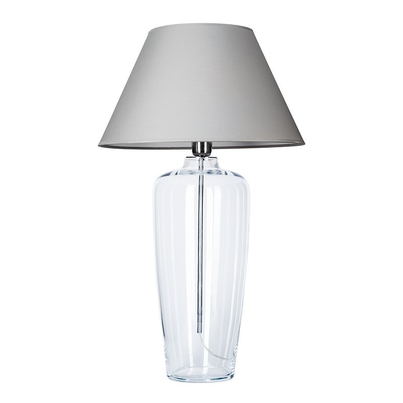 Levně 4concepts Designová stolní lampa BILBAO Barva: Šedá