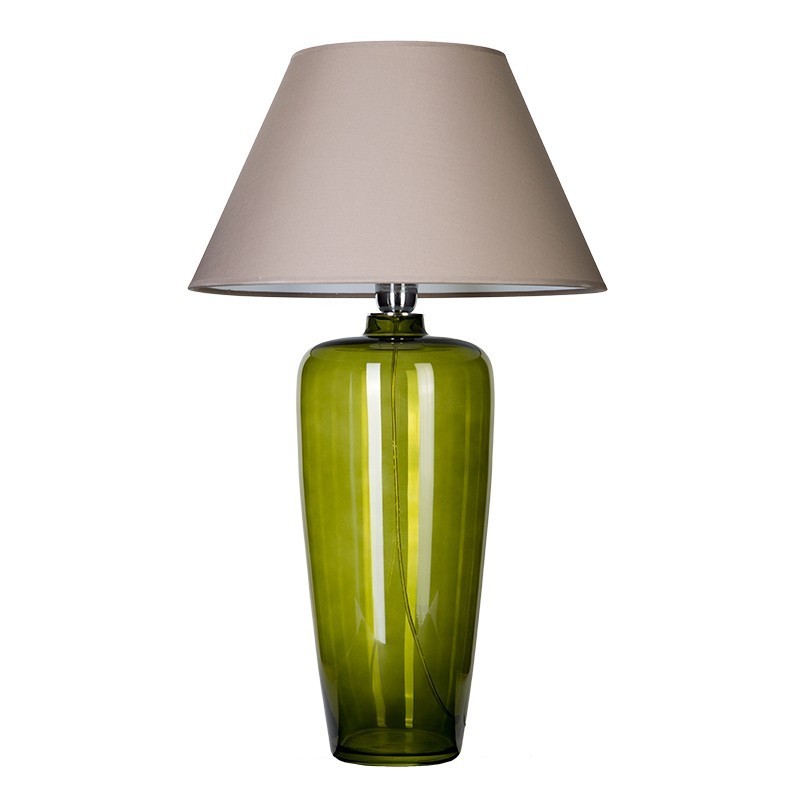 Levně 4concepts Designová stolní lampa BILBAO GREEN Barva: Šedá