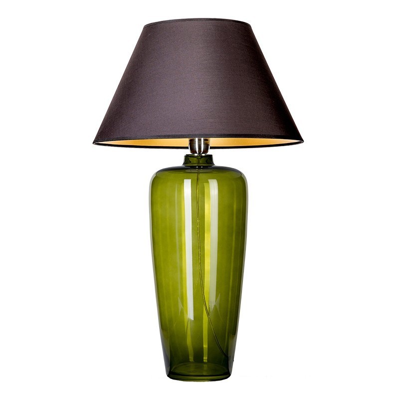 Levně 4concepts Designová stolní lampa BILBAO GREEN Barva: Černá