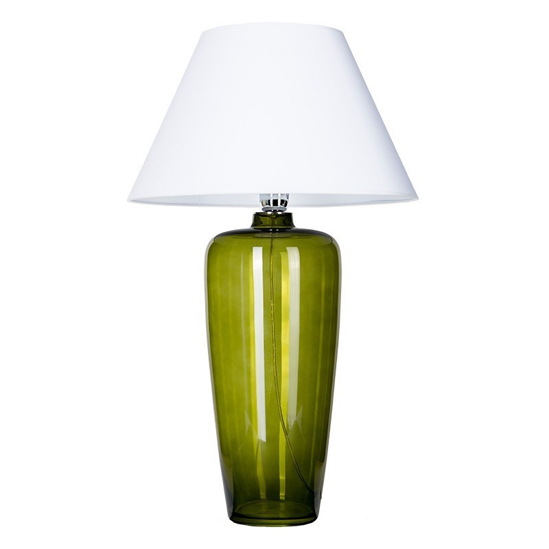 Levně 4concepts Designová stolní lampa BILBAO GREEN Barva: Bílá