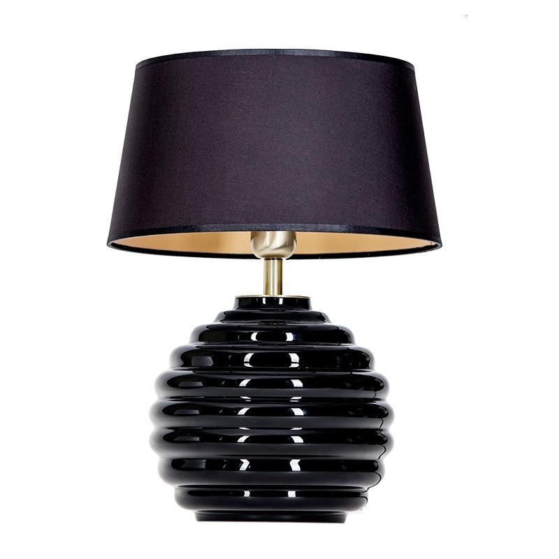 Levně 4concepts Designová stolní lampa ANTIBES Barva: Černá