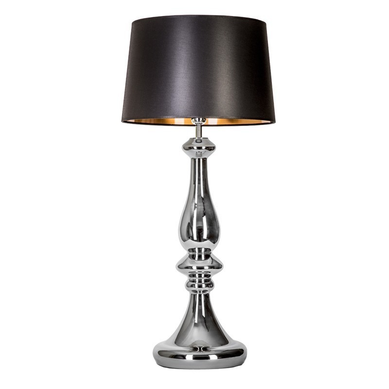 Levně 4concepts Luxusní stolní lampa LOUVRE PLATINUM Barva: Černo-měděná