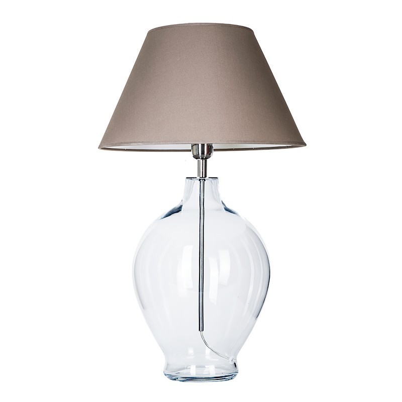 Levně 4concepts Designová stolní lampa CAPRI Barva: Šedá