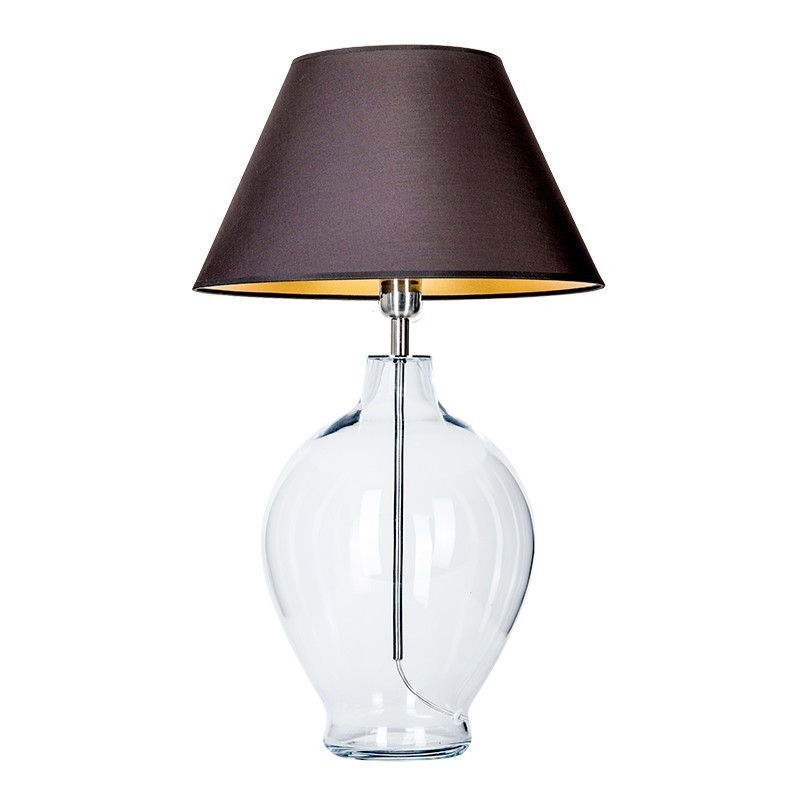 Levně 4concepts Designová stolní lampa CAPRI Barva: Černá