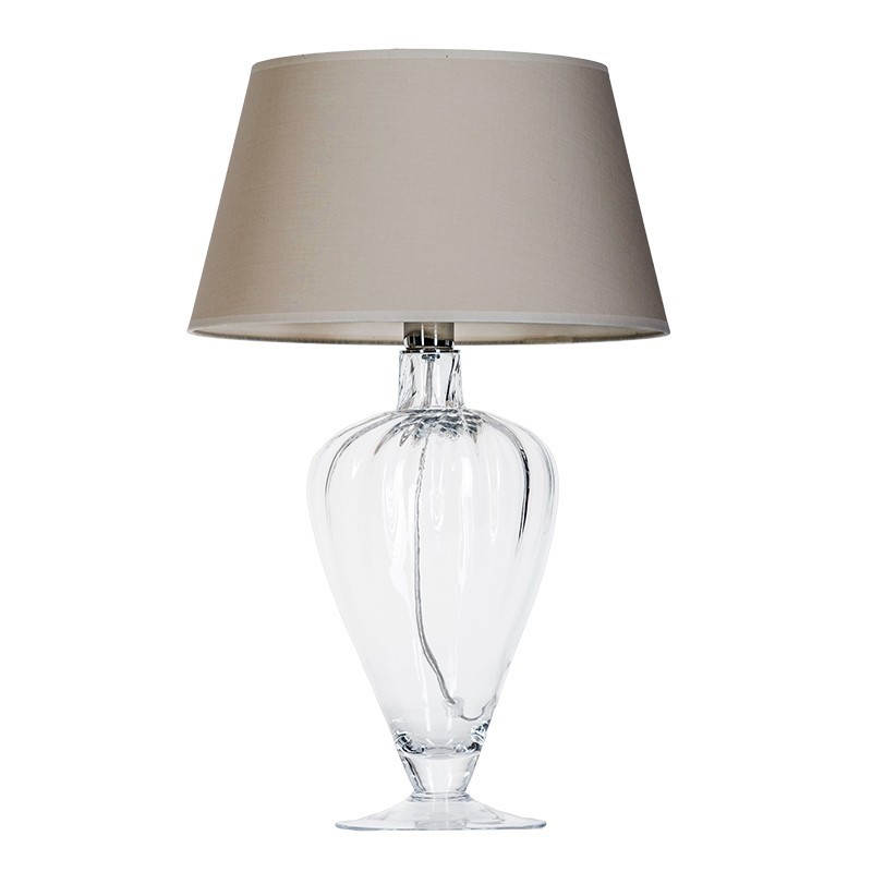 Levně 4concepts Luxusní stolní lampa BRISTOL Barva: Šedá