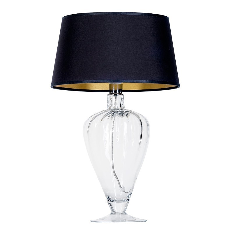 Levně 4concepts Luxusní stolní lampa BRISTOL Barva: Černá
