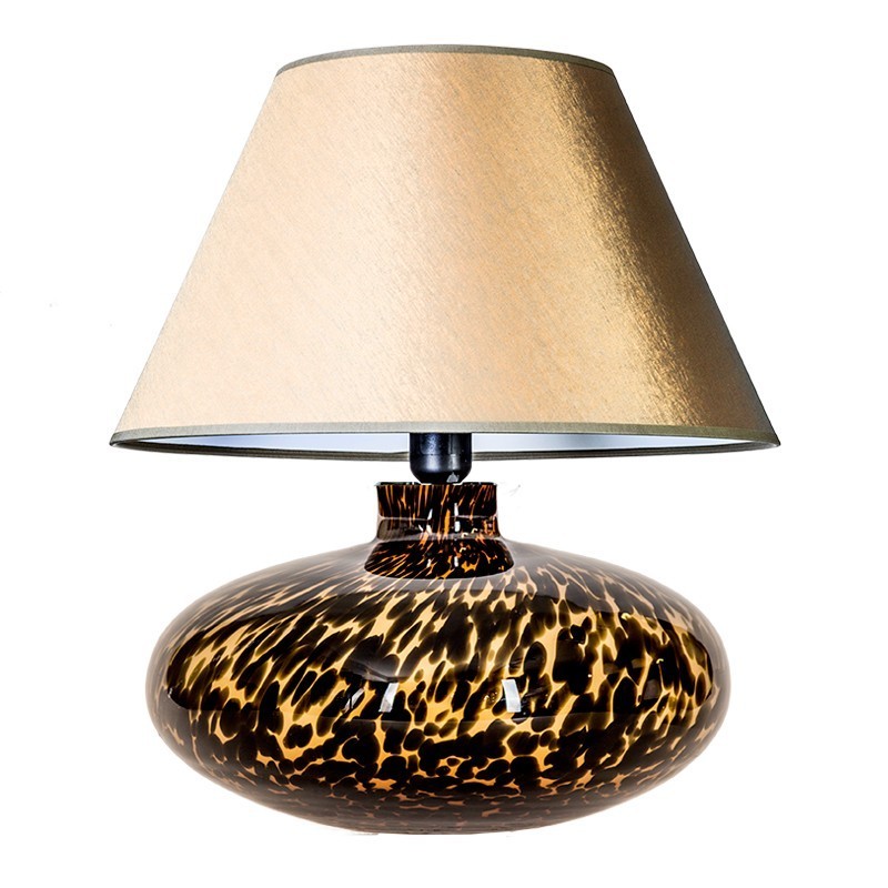 Levně 4concepts Designová stolní lampa TANZANIA Barva: Zlatá