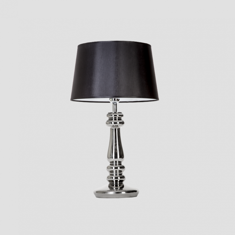 Levně 4concepts Designová stolní lampa PETIT TRIANON PLATINUM Barva: Černo-bílá