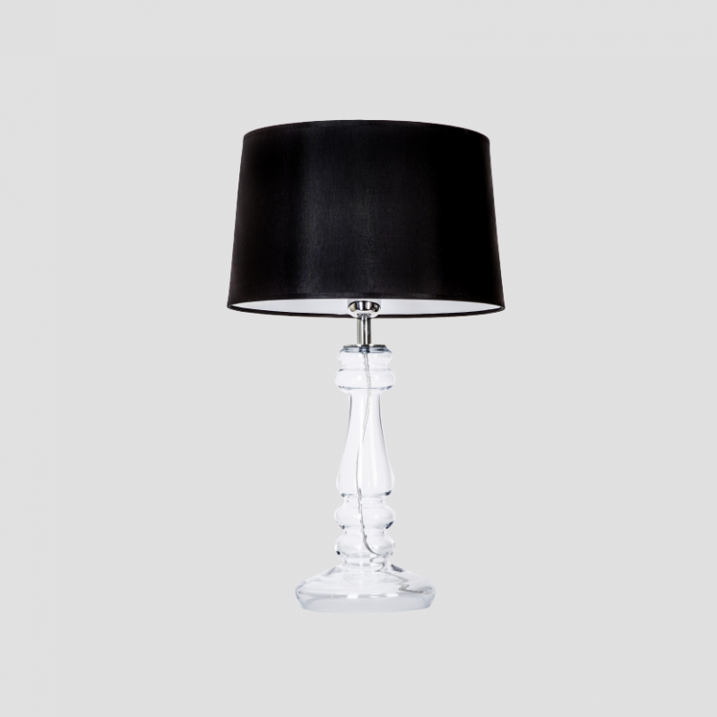 Levně 4concepts Designová stolní lampa PETIT TRIANON Barva: Černo-bílá